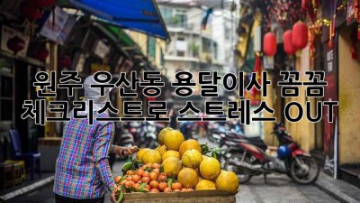 원주 우산동 용달이사, 꼼꼼 체크리스트로 스트레스 OUT!